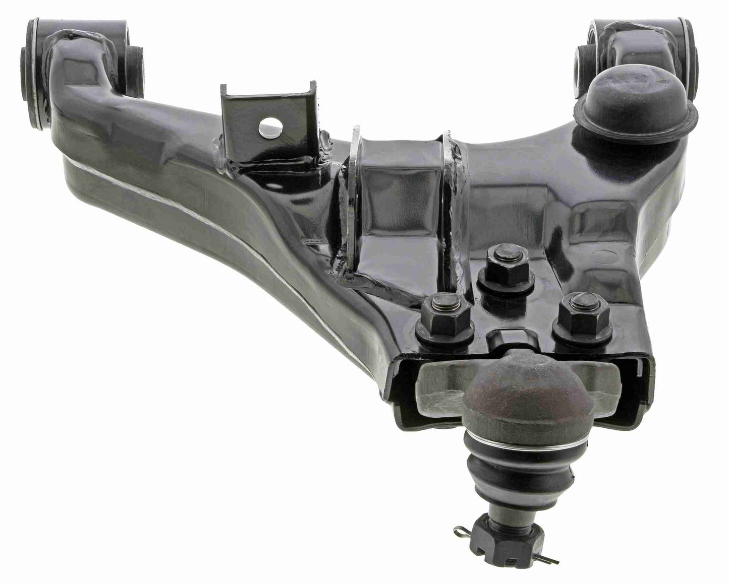 Back View of Front Left Suspension Control Arm and Ball Joint Assembly MEVOTECH CMS901187