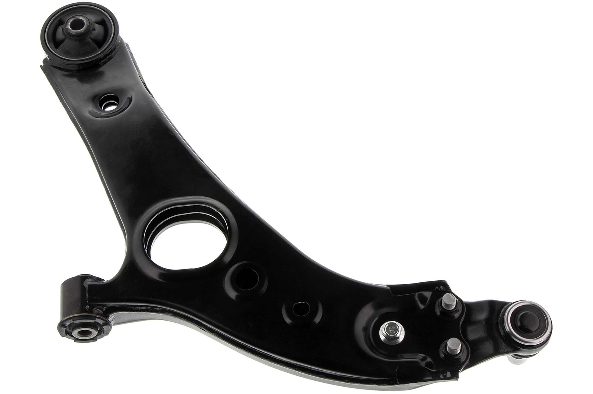 Back View of Front Right Suspension Control Arm and Ball Joint Assembly MEVOTECH CMS901215