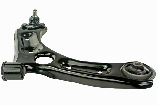 Angle View of Front Right Suspension Control Arm and Ball Joint Assembly MEVOTECH CMS901234