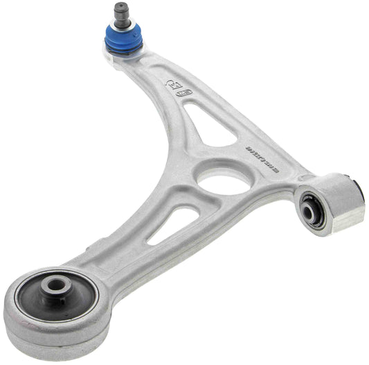 Angle View of Front Left Suspension Control Arm and Ball Joint Assembly MEVOTECH CMS901245