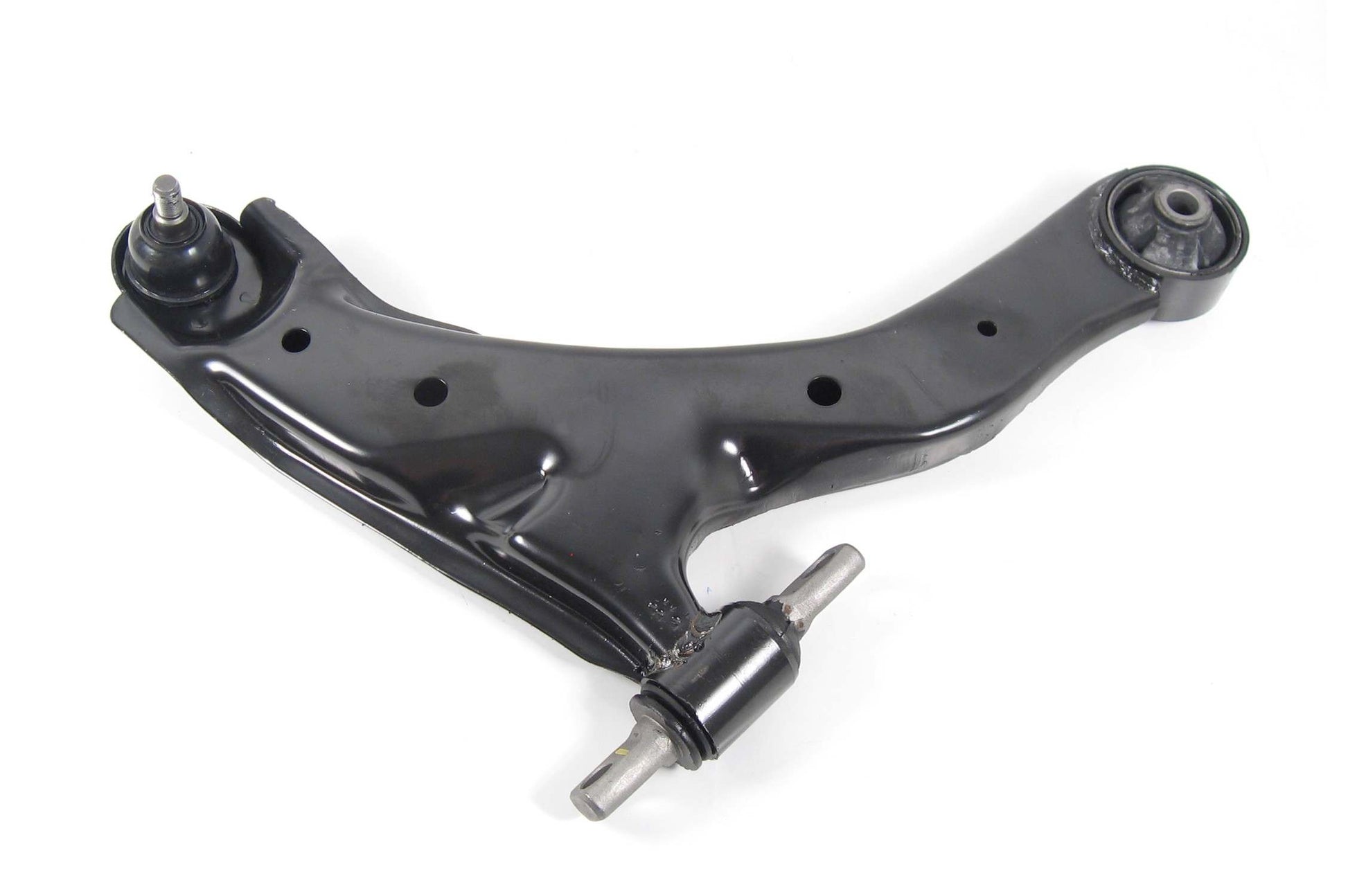 Front View of Front Right Suspension Control Arm and Ball Joint Assembly MEVOTECH CMS90141