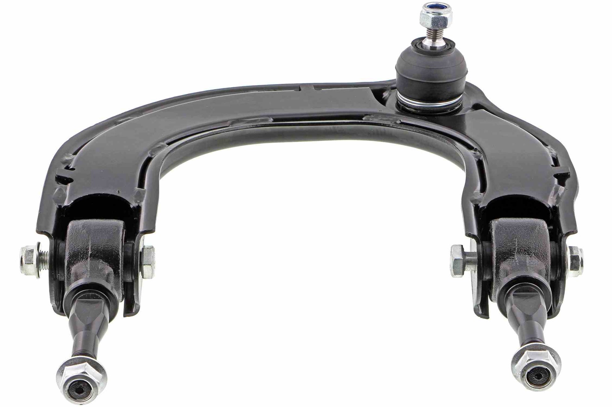 Angle View of Front Upper Left Suspension Control Arm and Ball Joint Assembly MEVOTECH CMS90146