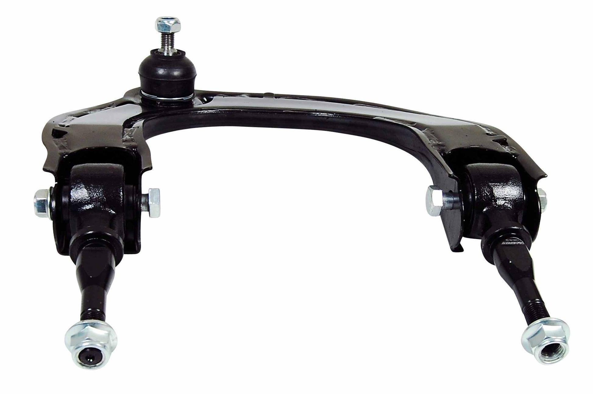 Angle View of Front Upper Right Suspension Control Arm and Ball Joint Assembly MEVOTECH CMS90147