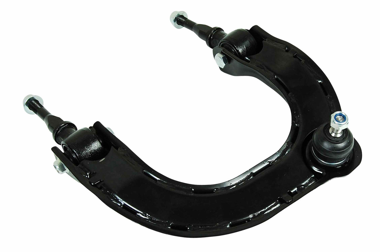 Front View of Front Upper Right Suspension Control Arm and Ball Joint Assembly MEVOTECH CMS90147