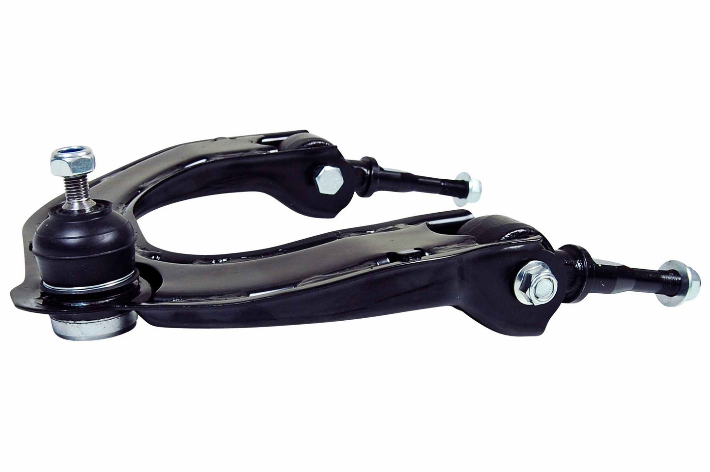 Side View of Front Upper Right Suspension Control Arm and Ball Joint Assembly MEVOTECH CMS90147