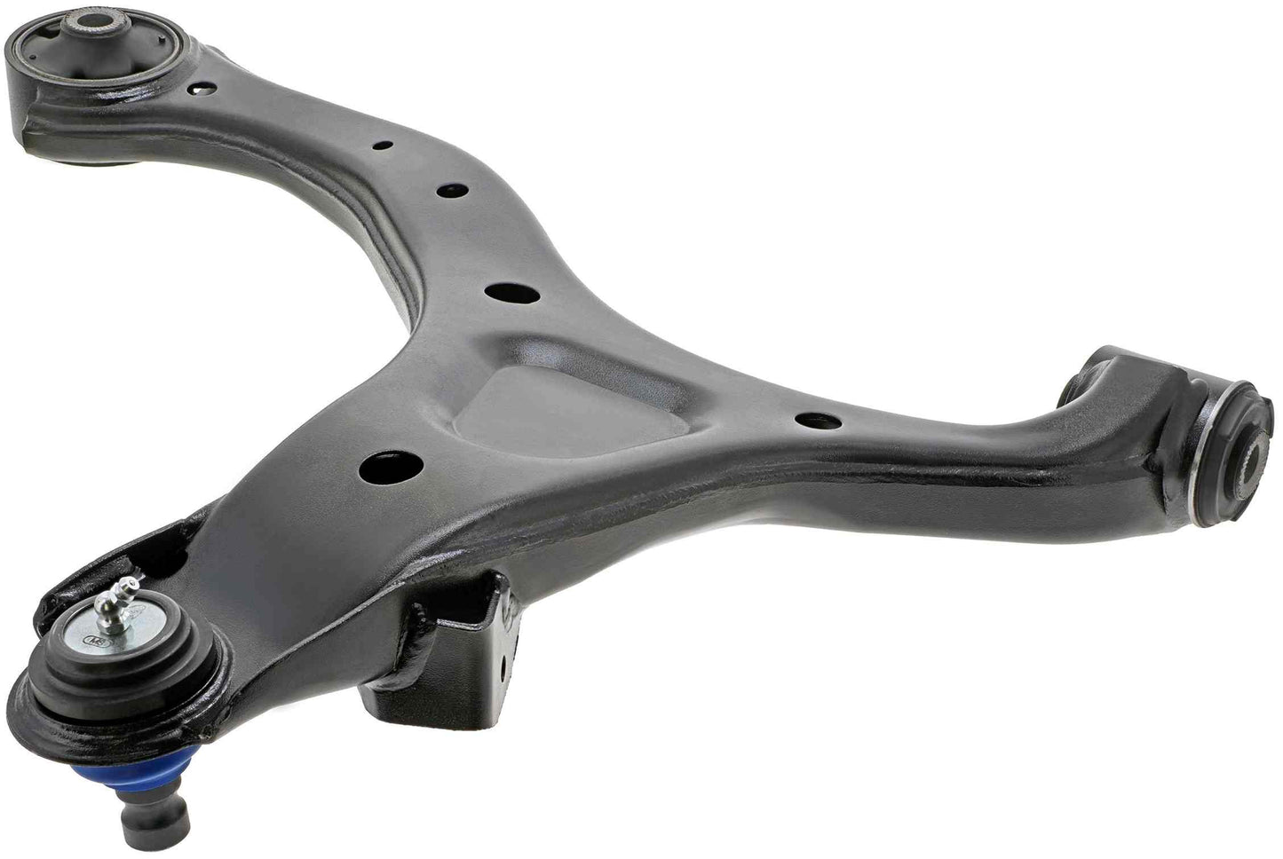 Back View of Front Right Suspension Control Arm and Ball Joint Assembly MEVOTECH CMS90153