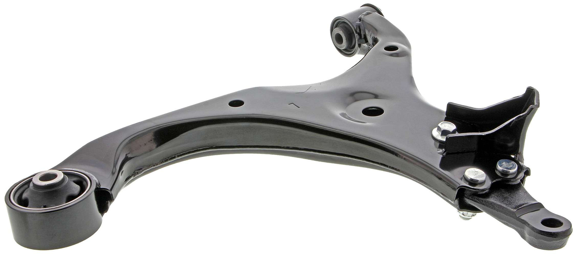 Bottom View of Front Left Suspension Control Arm MEVOTECH CMS90154