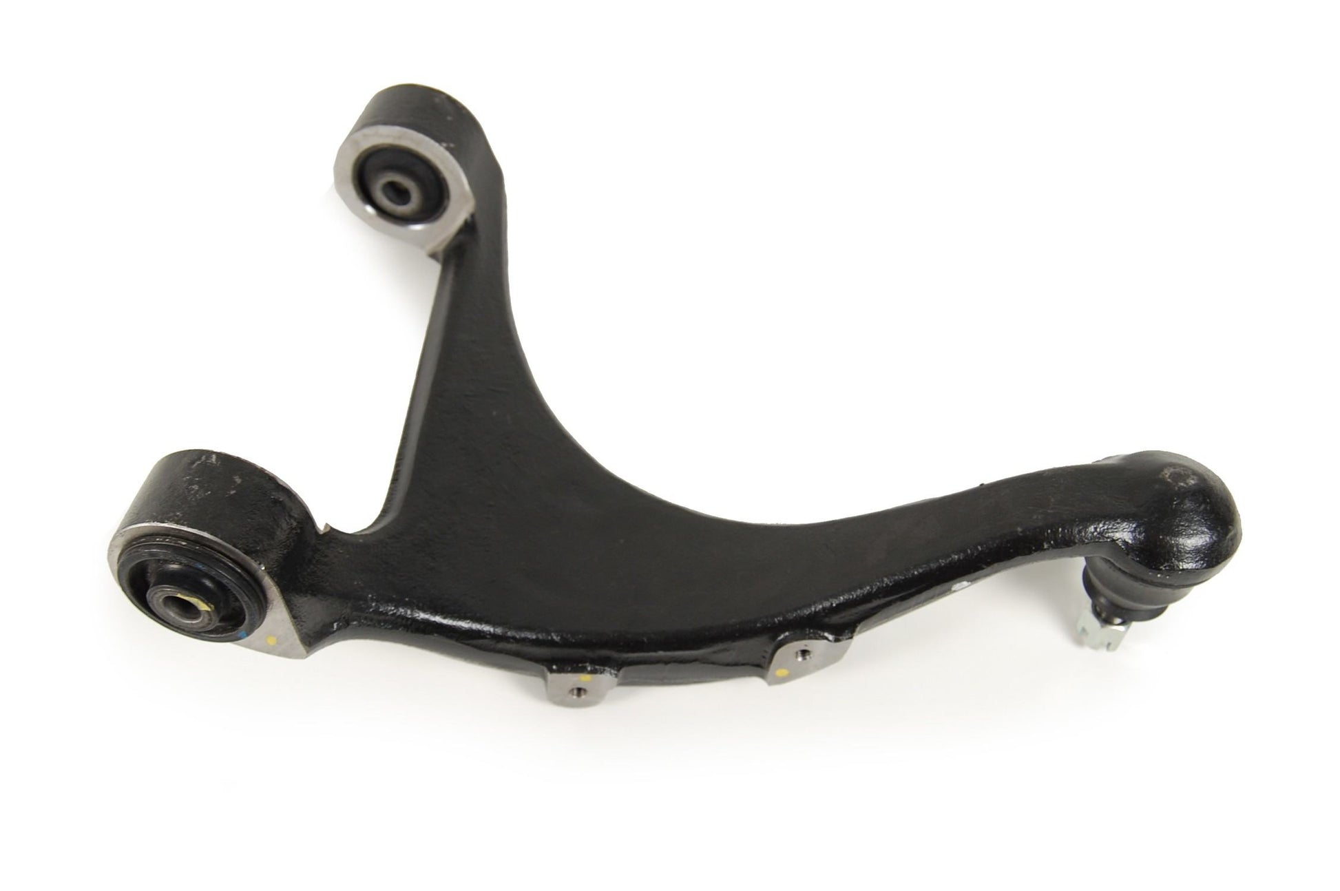 Back View of Rear Upper Left Suspension Control Arm and Ball Joint Assembly MEVOTECH CMS90177