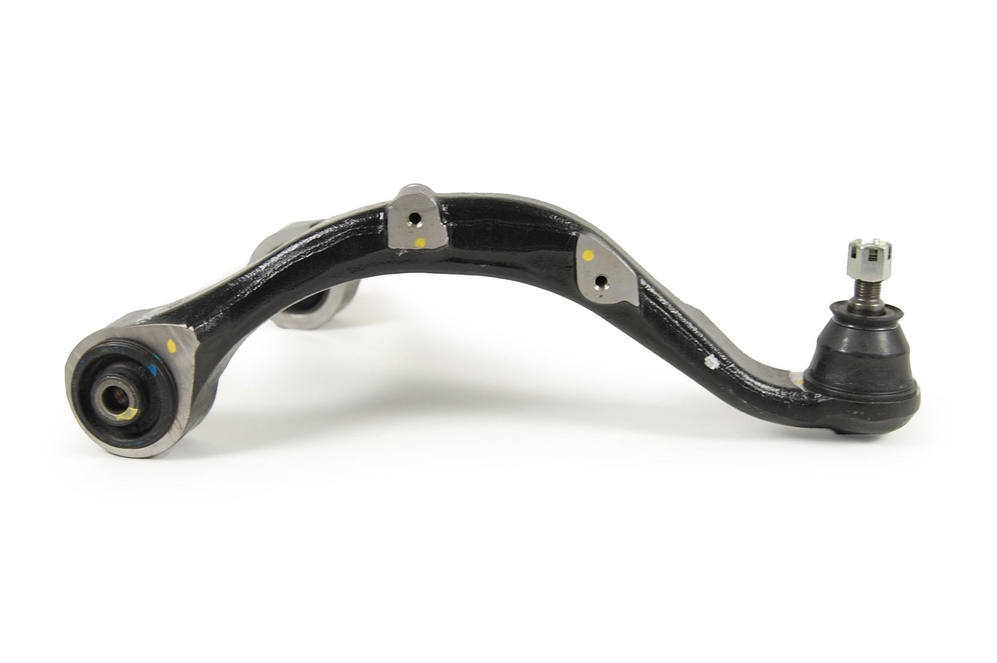 Side View of Rear Upper Right Suspension Control Arm and Ball Joint Assembly MEVOTECH CMS90178