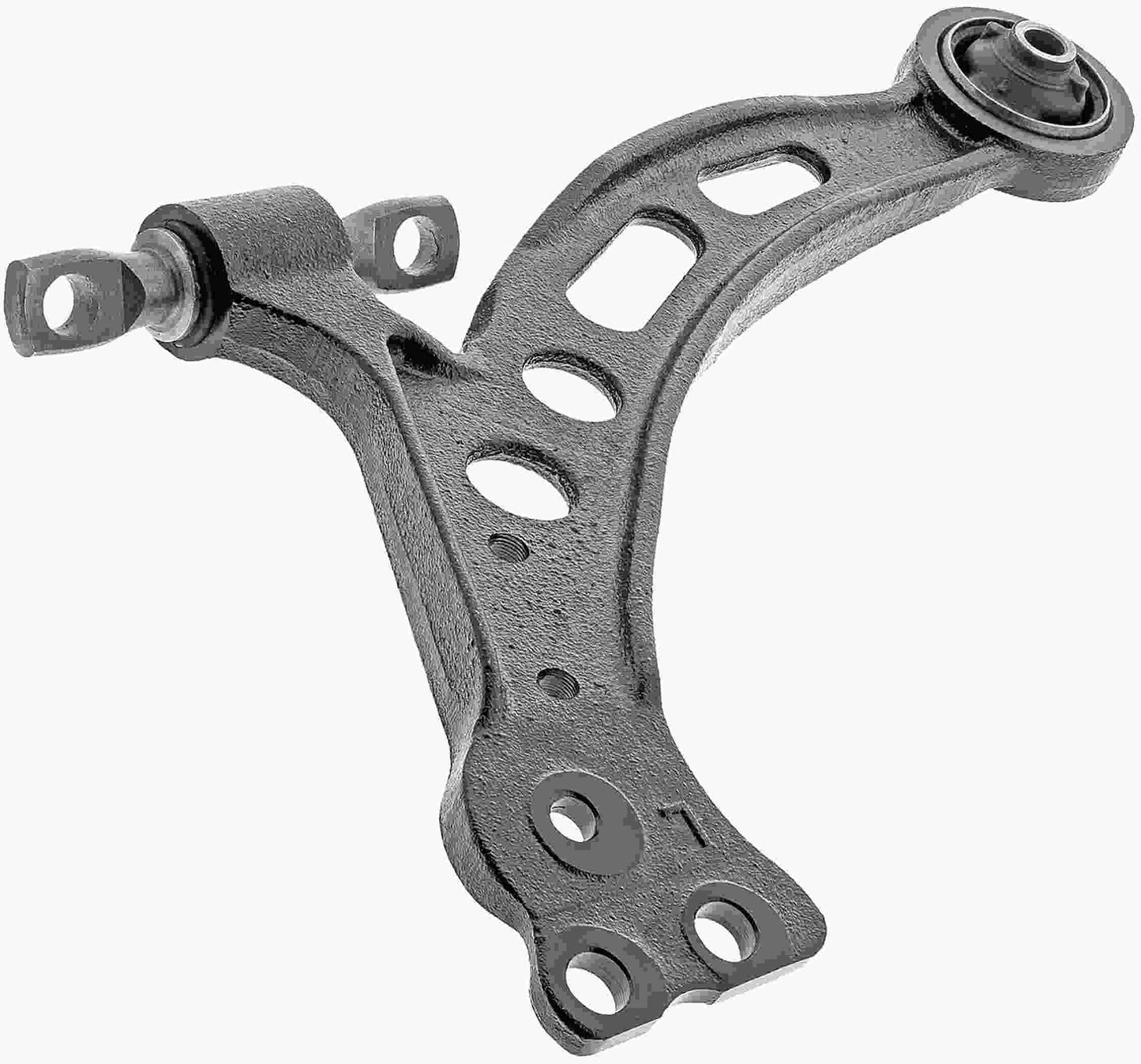 Back View of Front Left Suspension Control Arm MEVOTECH CMS9655