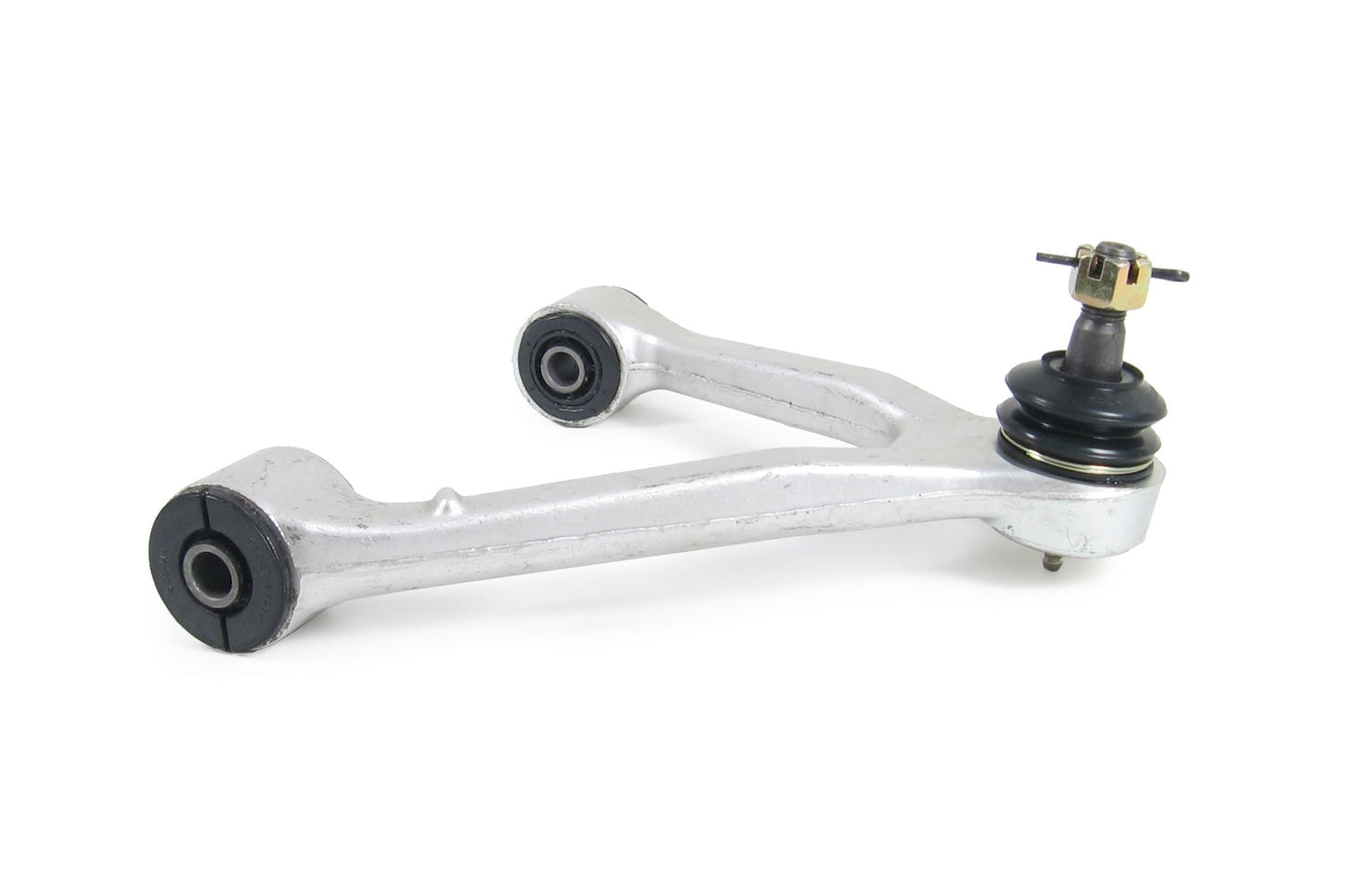 Side View of Front Upper Right Suspension Control Arm and Ball Joint Assembly MEVOTECH CMS9808