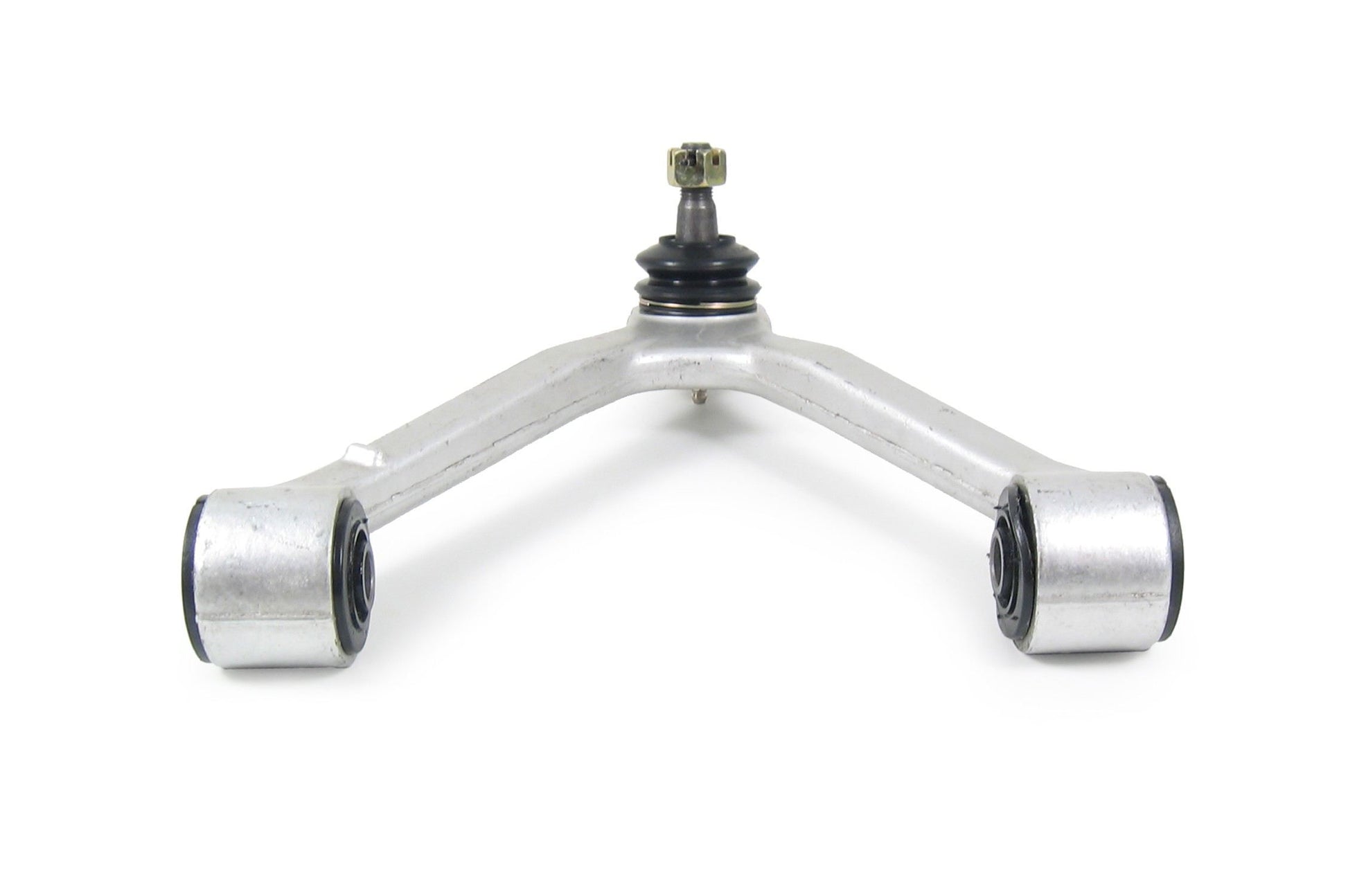 Angle View of Front Upper Left Suspension Control Arm and Ball Joint Assembly MEVOTECH CMS9809