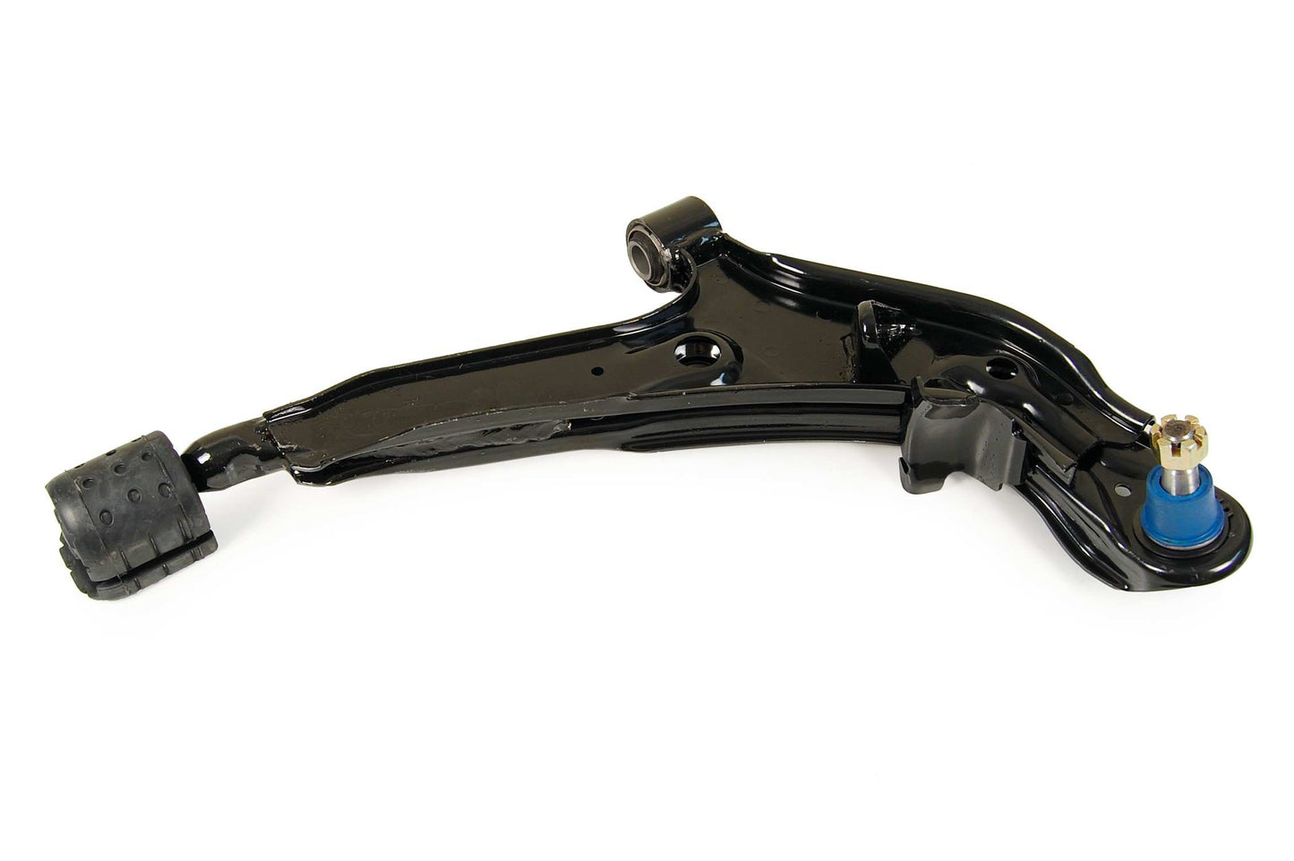 Front View of Front Right Suspension Control Arm and Ball Joint Assembly MEVOTECH CMS9810