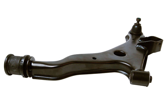 Angle View of Front Left Suspension Control Arm and Ball Joint Assembly MEVOTECH CMS9844