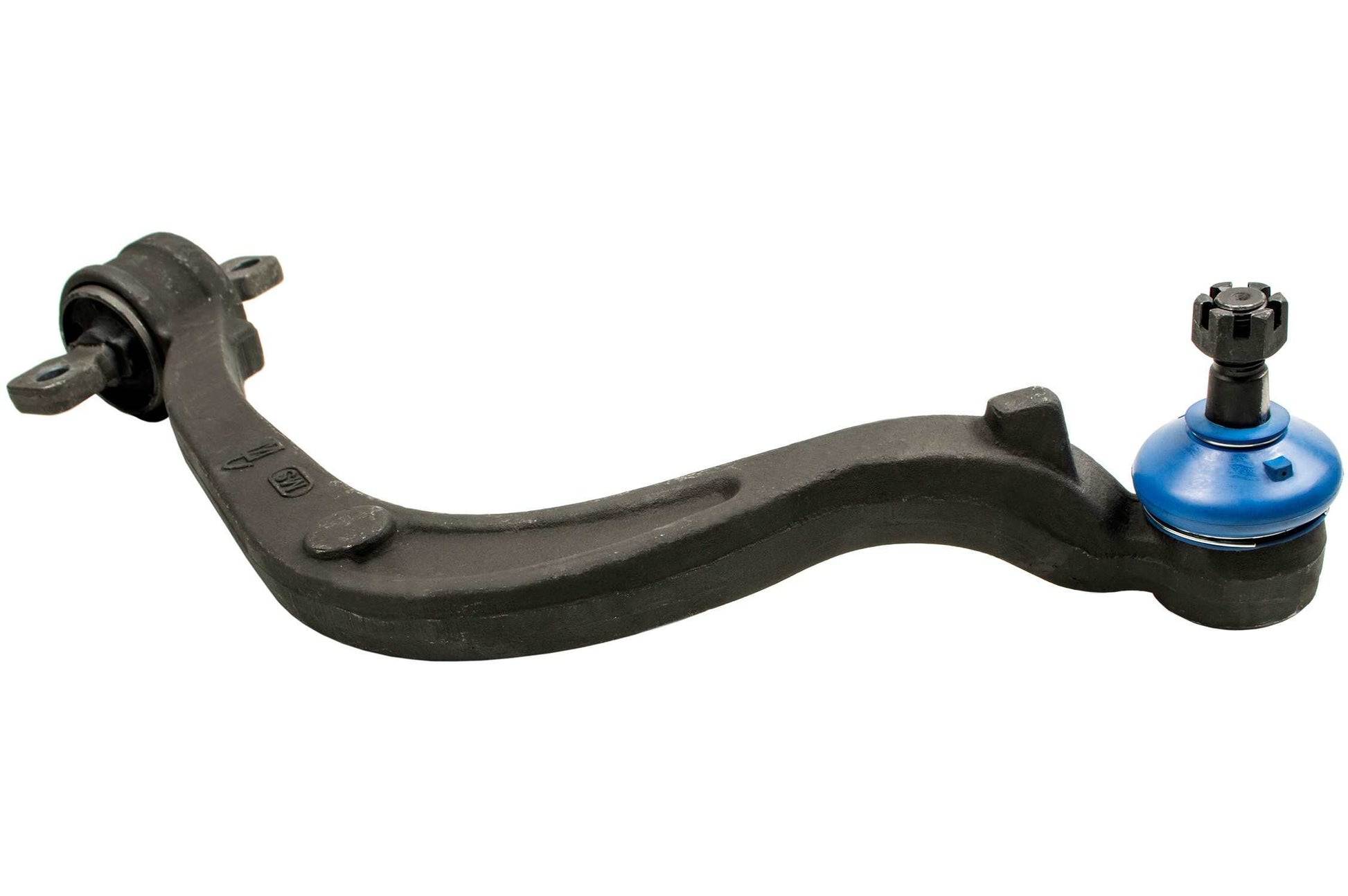 Side View of Front Left Suspension Control Arm and Ball Joint Assembly MEVOTECH CMS9879