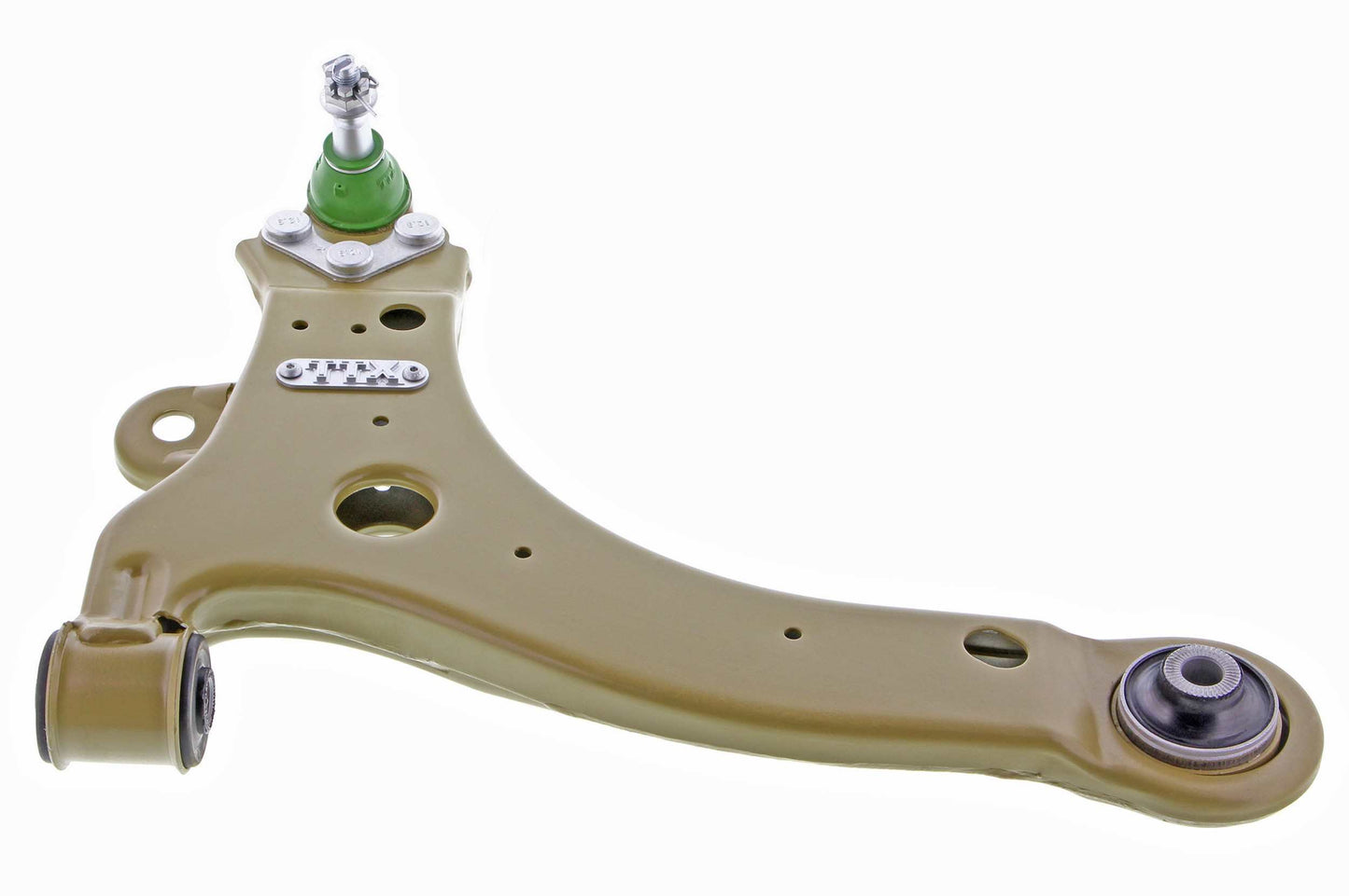 Angle View of Front Left Suspension Control Arm and Ball Joint Assembly MEVOTECH CTXMS20329