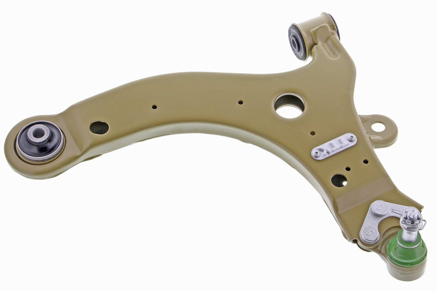 Front View of Front Left Suspension Control Arm and Ball Joint Assembly MEVOTECH CTXMS20329