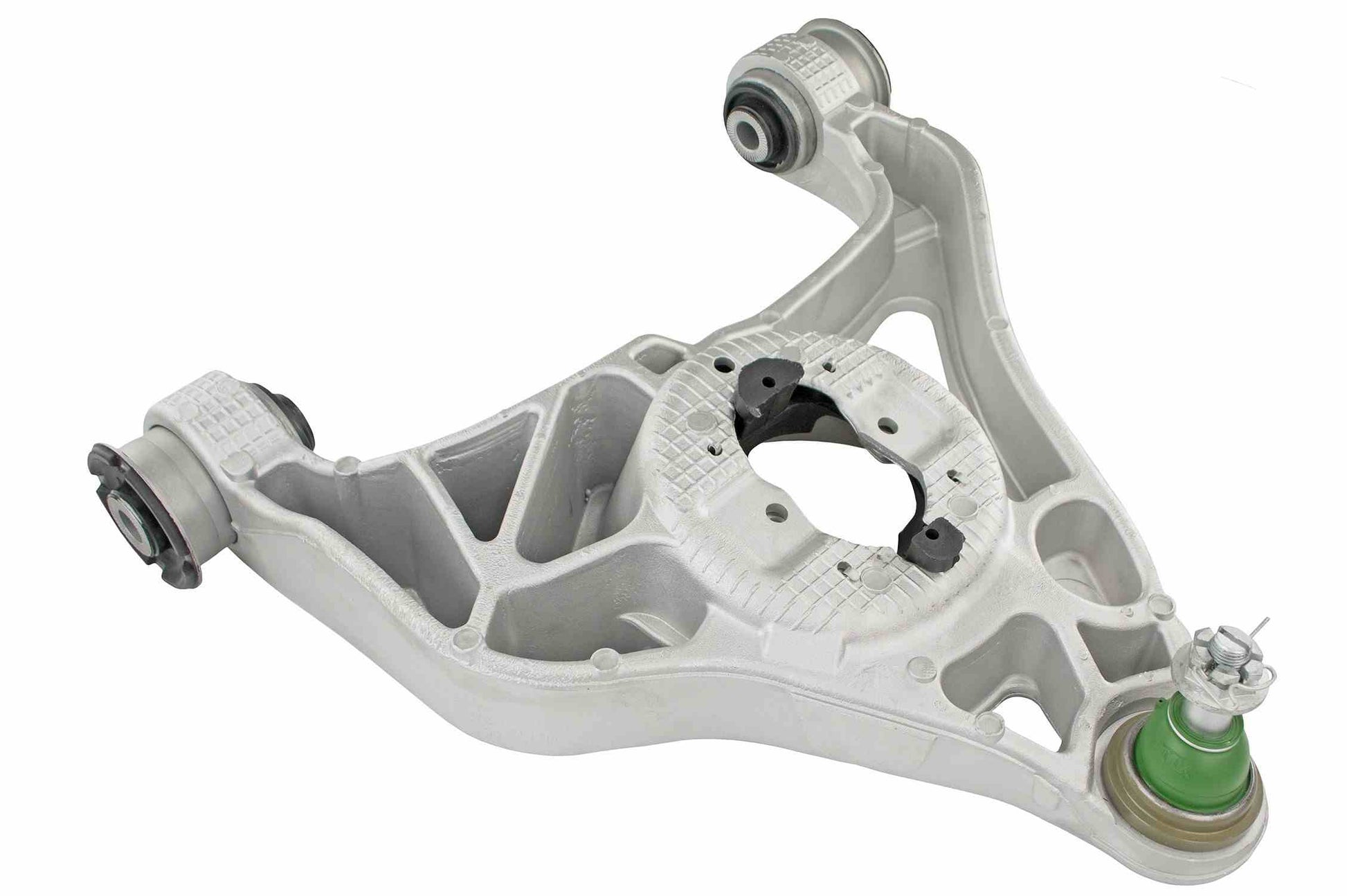 Front View of Front Left Suspension Control Arm and Ball Joint Assembly MEVOTECH CTXMS251150