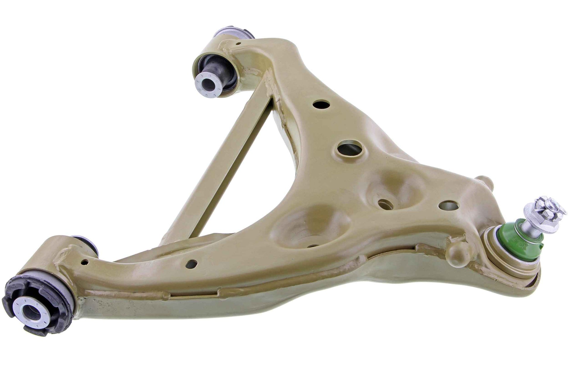 Side View of Front Left Suspension Control Arm and Ball Joint Assembly MEVOTECH CTXMS401114