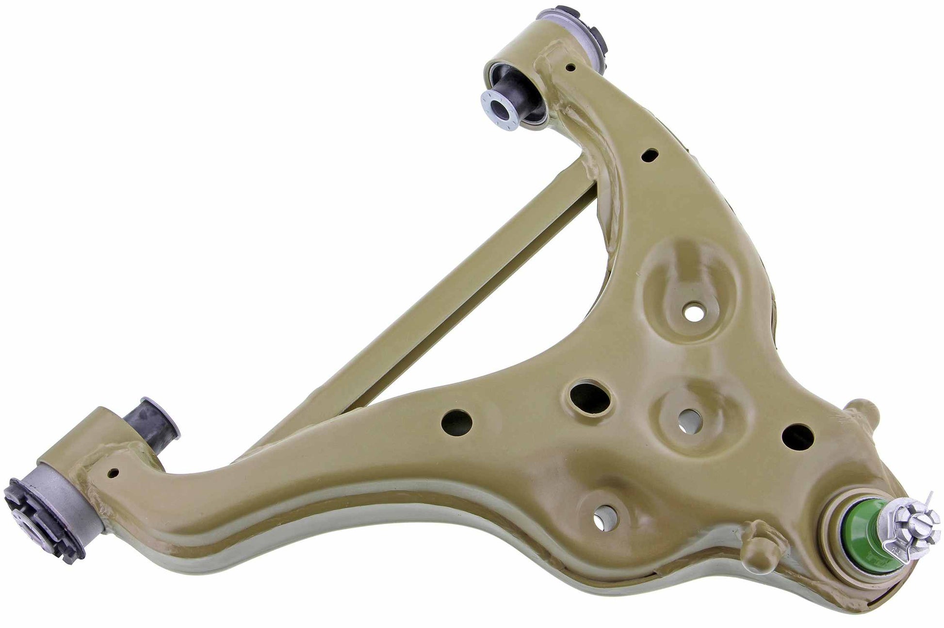 Front View of Front Right Suspension Control Arm and Ball Joint Assembly MEVOTECH CTXMS401115