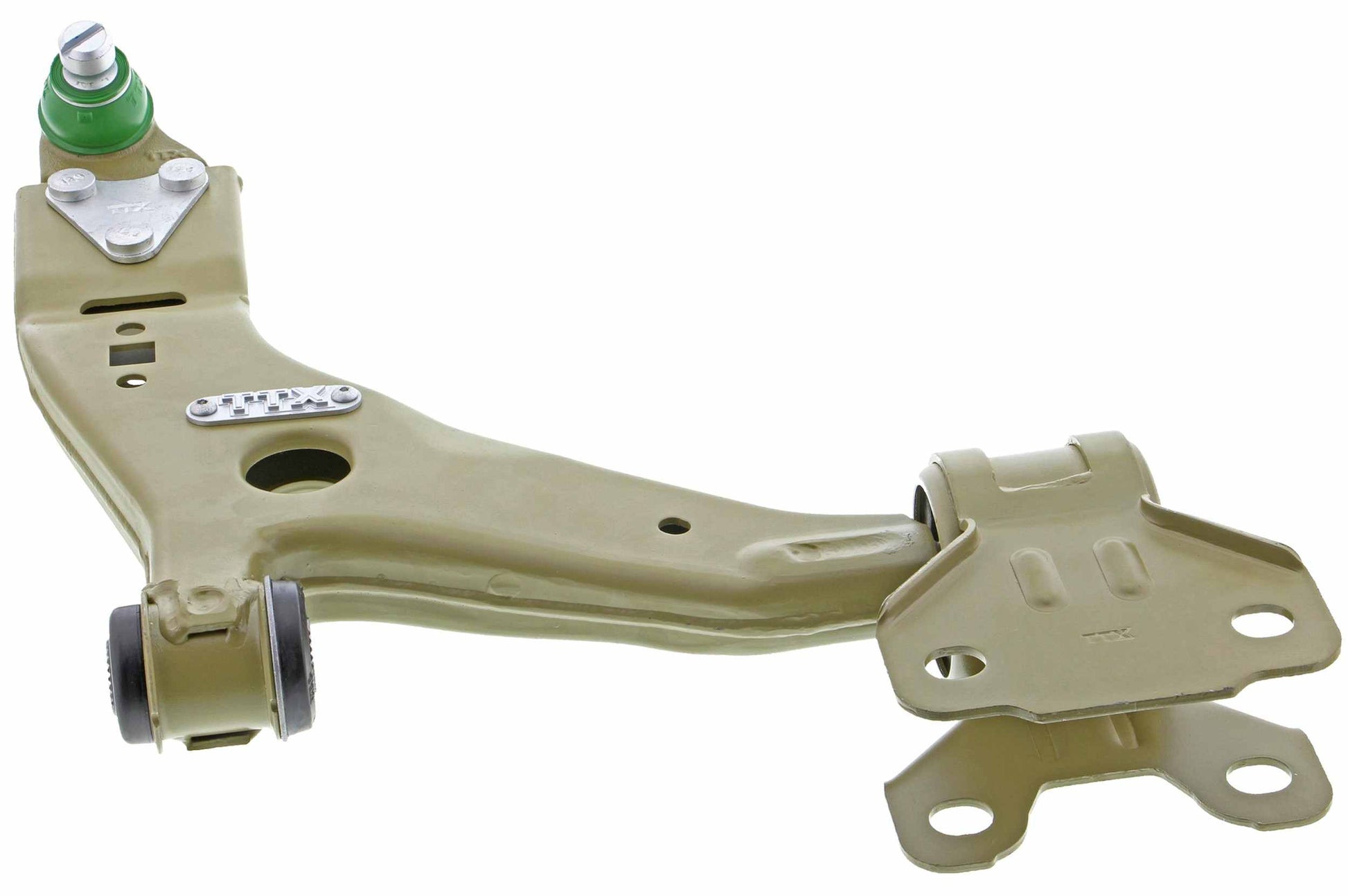 Angle View of Front Right Suspension Control Arm and Ball Joint Assembly MEVOTECH CTXMS401173