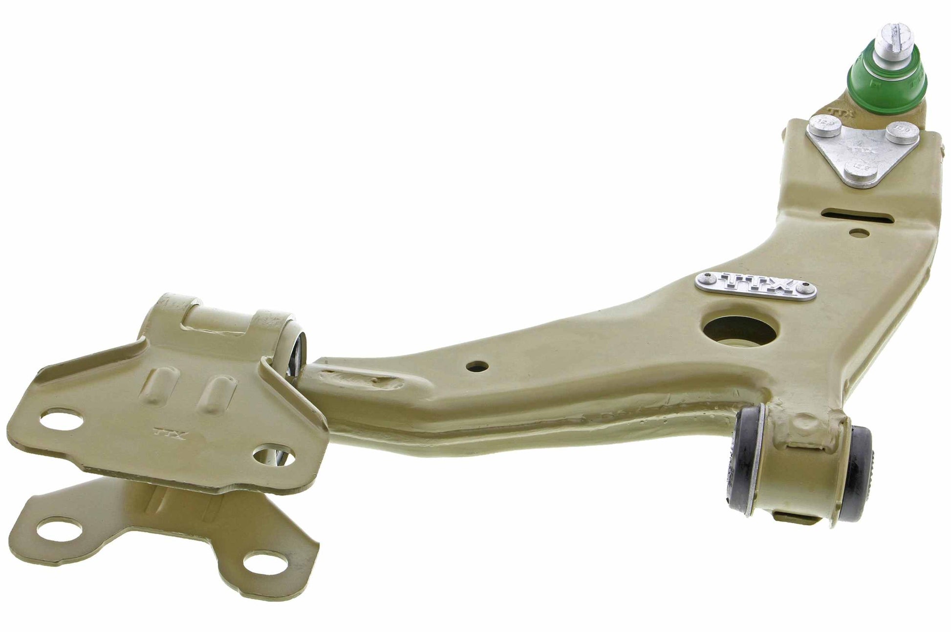 Angle View of Front Left Suspension Control Arm and Ball Joint Assembly MEVOTECH CTXMS401174