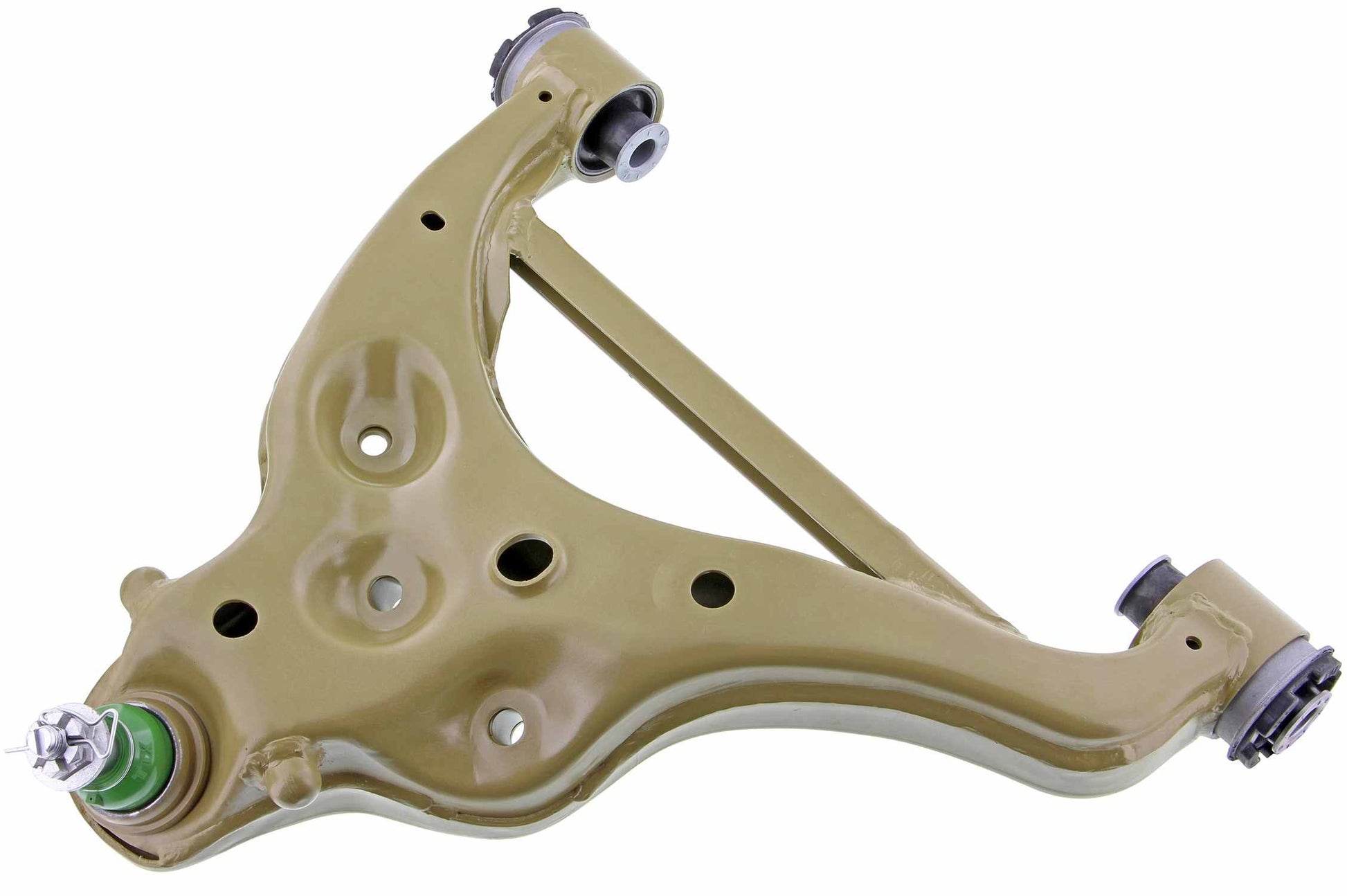 Front View of Front Left Suspension Control Arm and Ball Joint Assembly MEVOTECH CTXMS401205