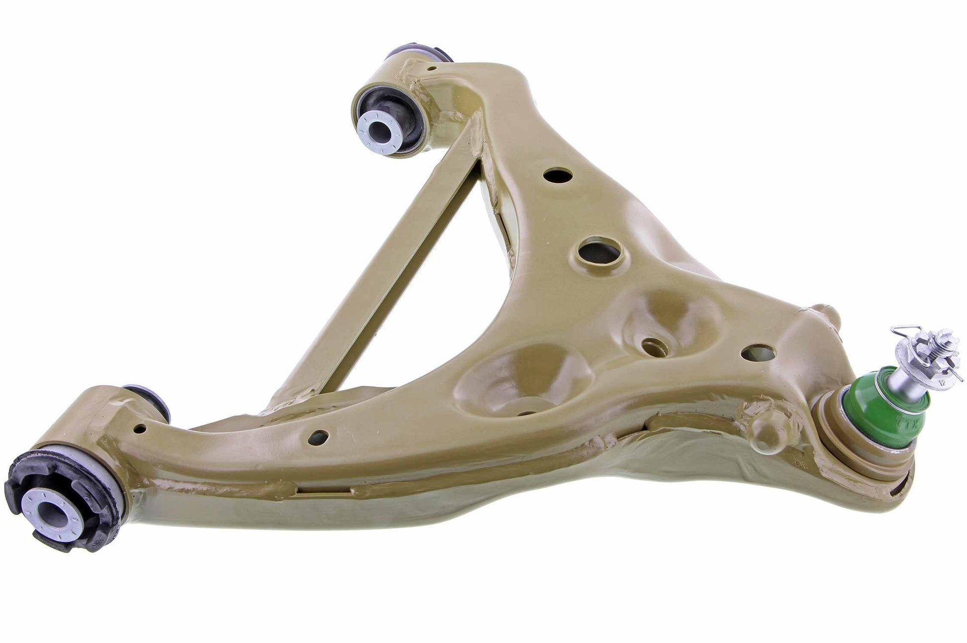 Side View of Front Left Suspension Control Arm and Ball Joint Assembly MEVOTECH CTXMS401205