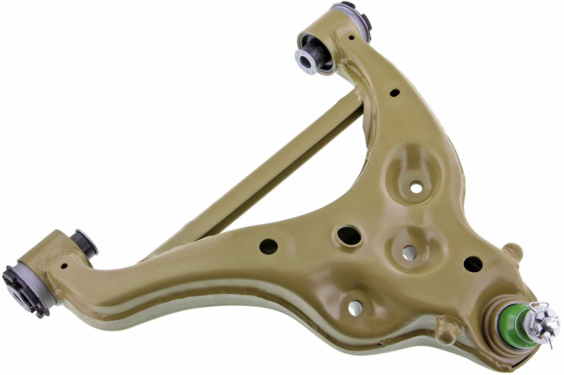 Front View of Front Right Suspension Control Arm and Ball Joint Assembly MEVOTECH CTXMS401206