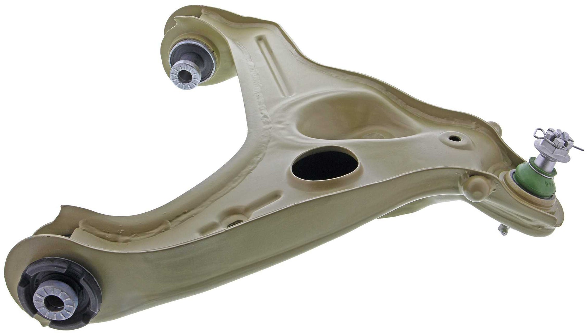 Angle View of Front Left Suspension Control Arm and Ball Joint Assembly MEVOTECH CTXMS40170