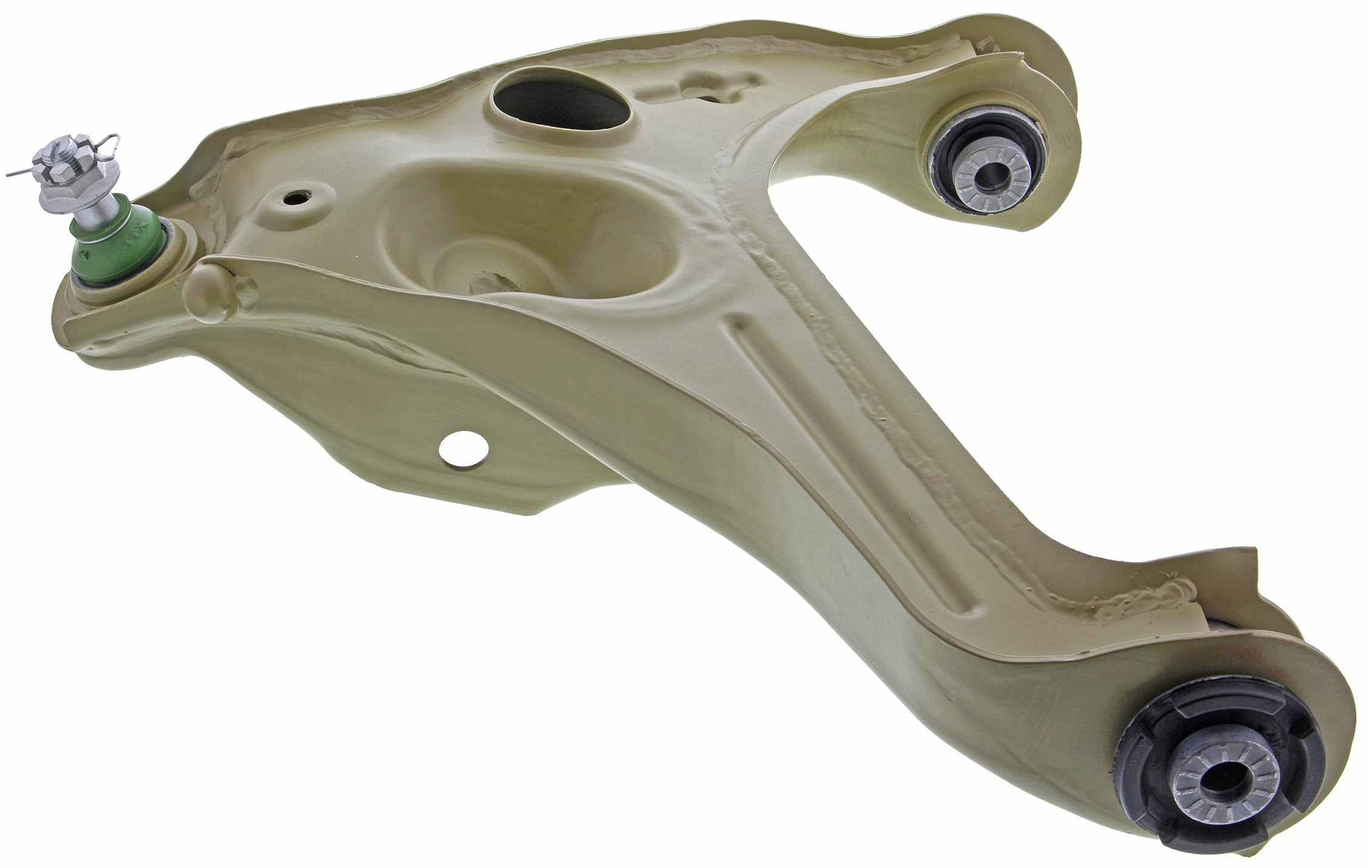 Side View of Front Left Suspension Control Arm and Ball Joint Assembly MEVOTECH CTXMS40170