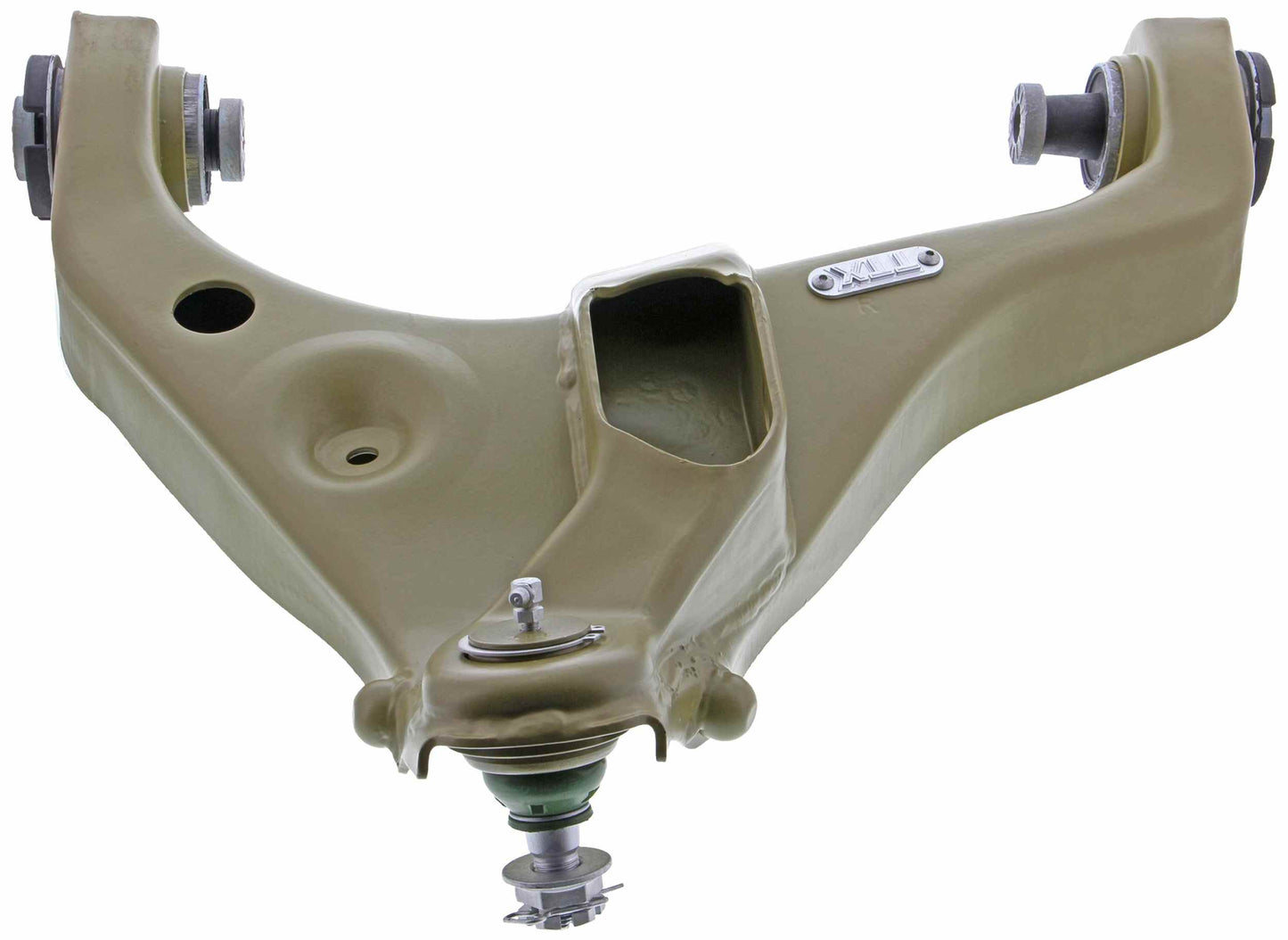 Bottom View of Front Right Suspension Control Arm and Ball Joint Assembly MEVOTECH CTXMS40171