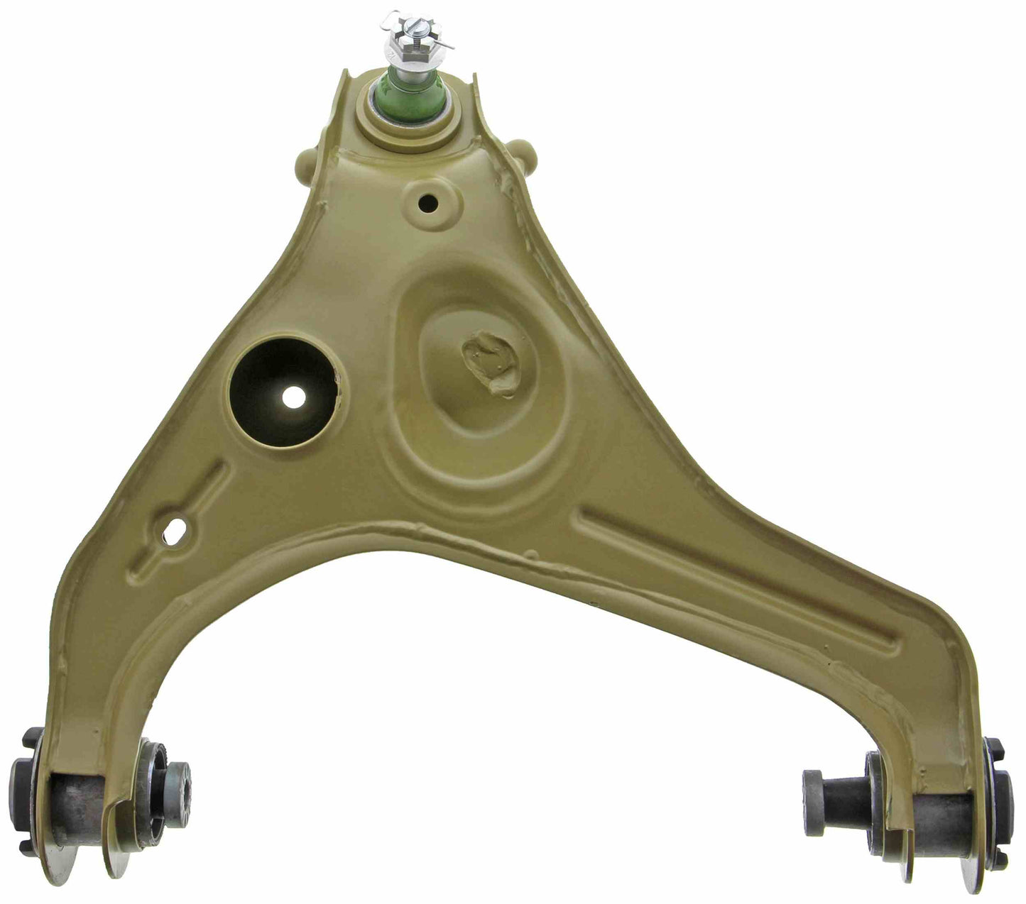 Front View of Front Right Suspension Control Arm and Ball Joint Assembly MEVOTECH CTXMS40171