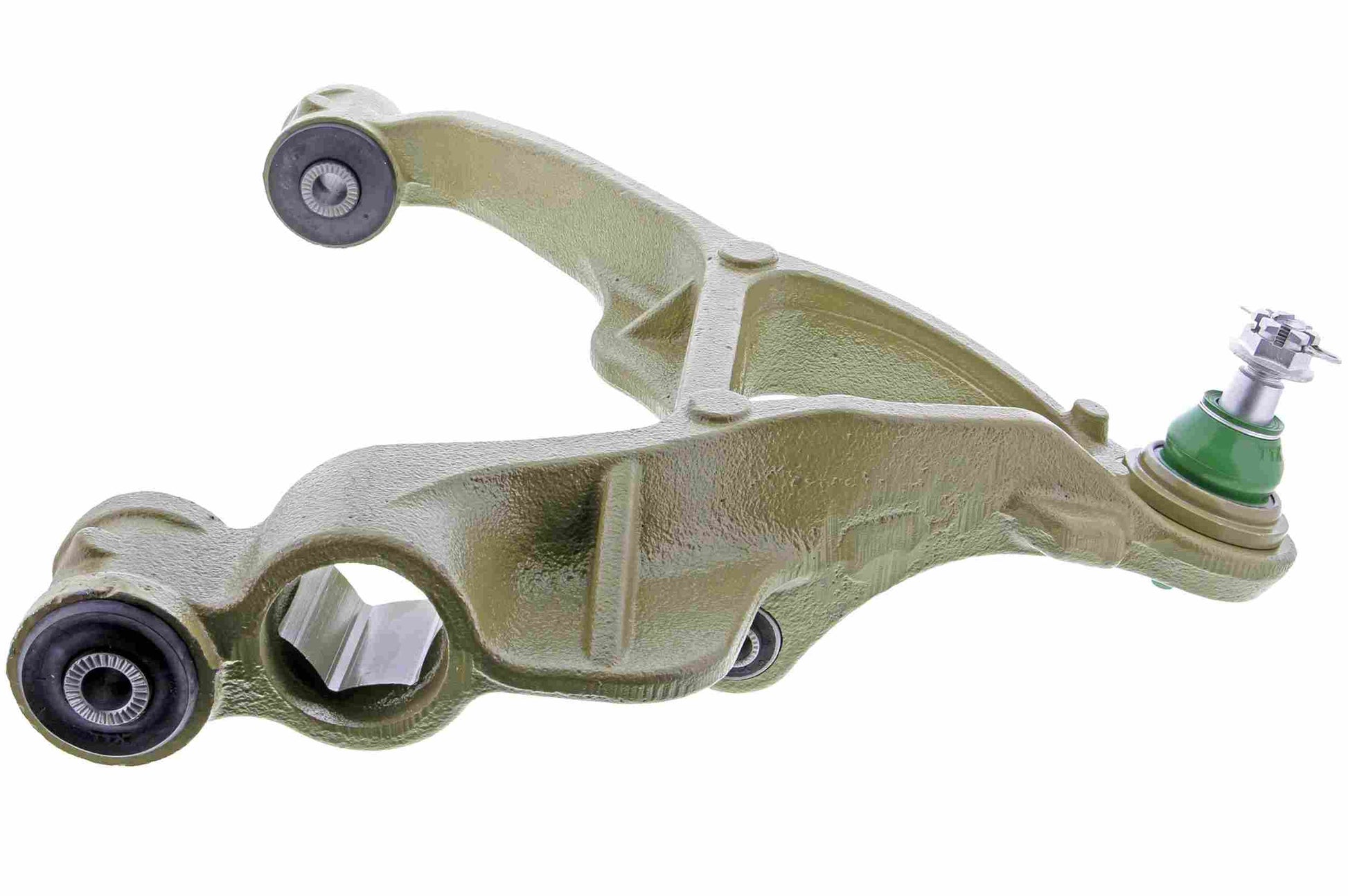 Side View of Front Left Suspension Control Arm and Ball Joint Assembly MEVOTECH CTXMS501179