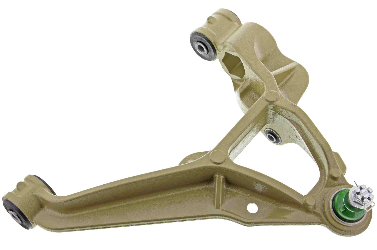 Front View of Front Right Suspension Control Arm and Ball Joint Assembly MEVOTECH CTXMS501180