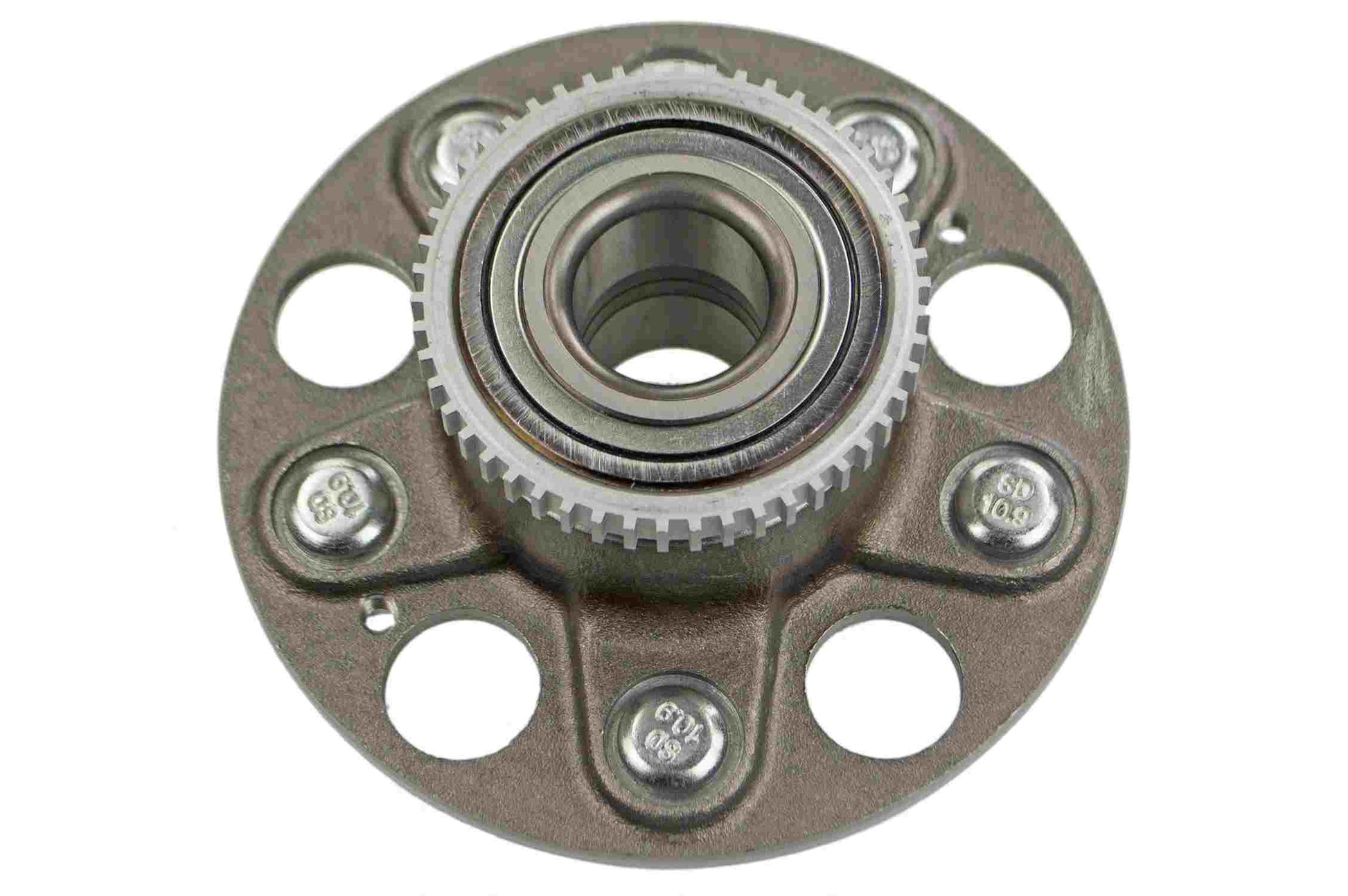 Front View of Rear Wheel Bearing and Hub Assembly MEVOTECH H512179