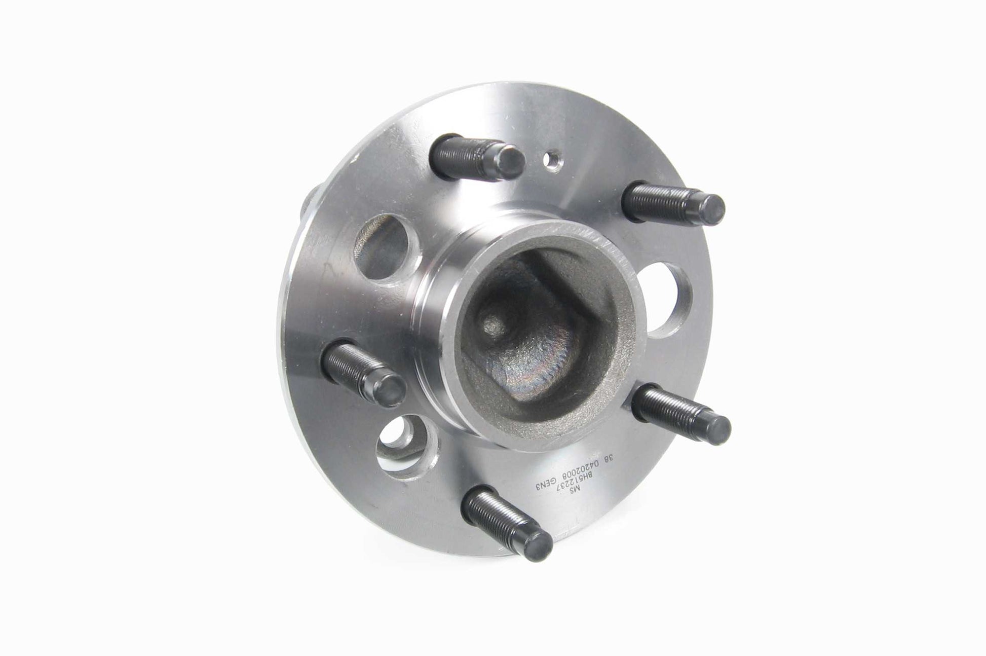 Back View of Rear Wheel Bearing and Hub Assembly MEVOTECH H512237