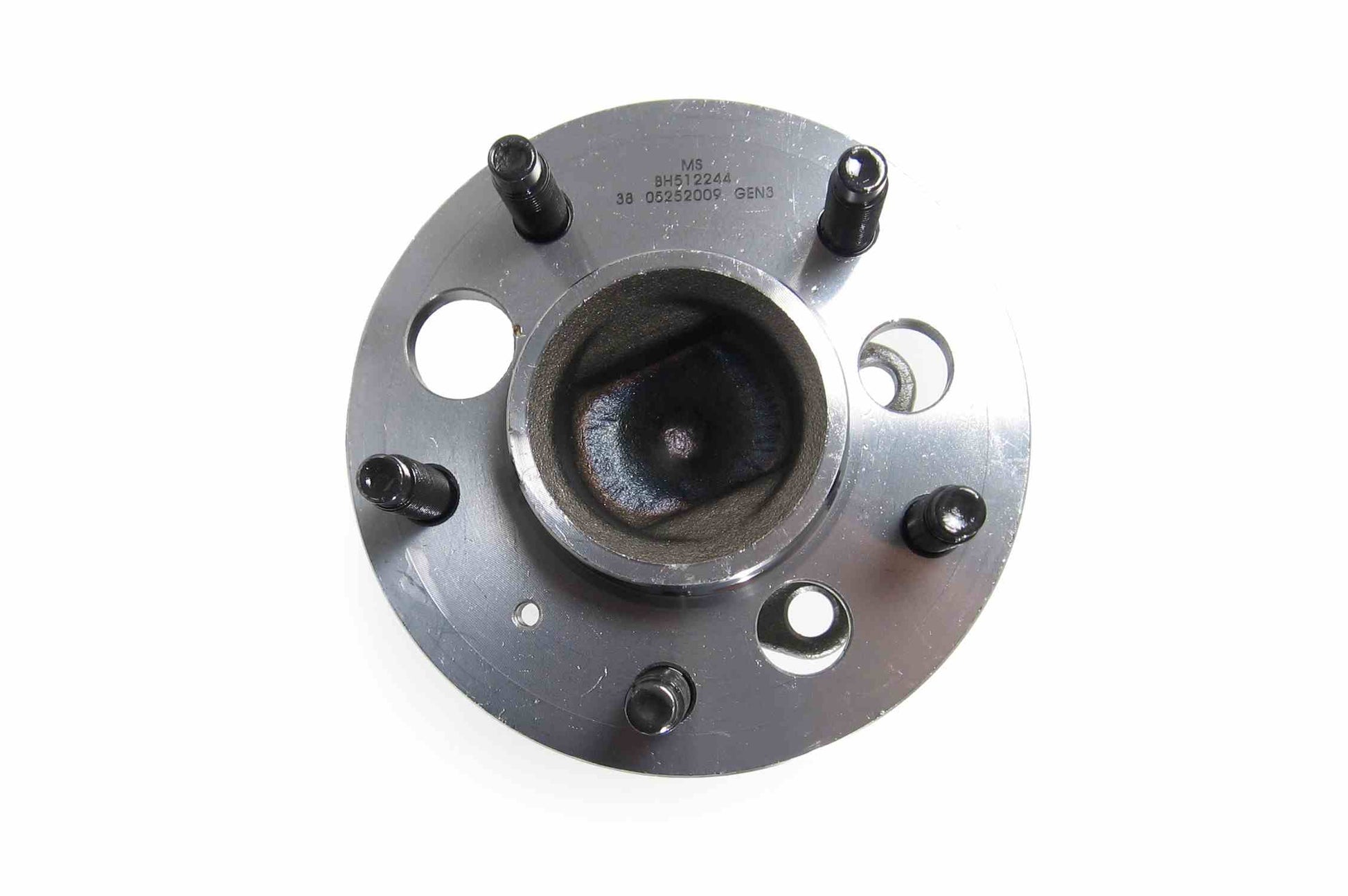 Back View of Rear Wheel Bearing and Hub Assembly MEVOTECH H512244