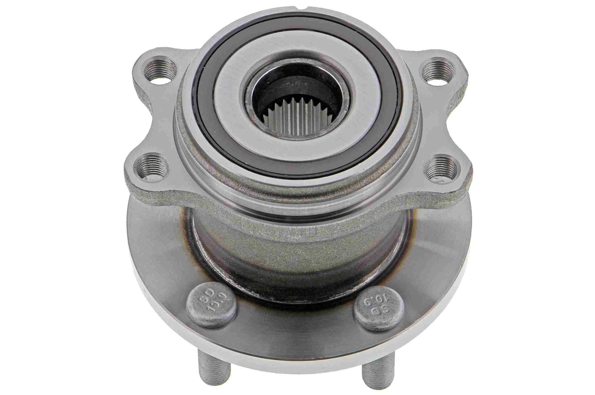 Front View of Rear Wheel Bearing and Hub Assembly MEVOTECH H512293