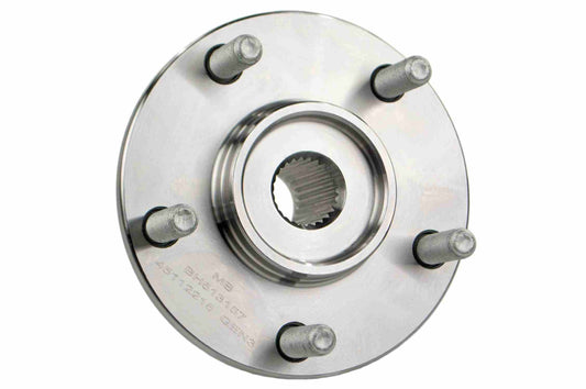 Back View of Front Wheel Bearing and Hub Assembly MEVOTECH H513157