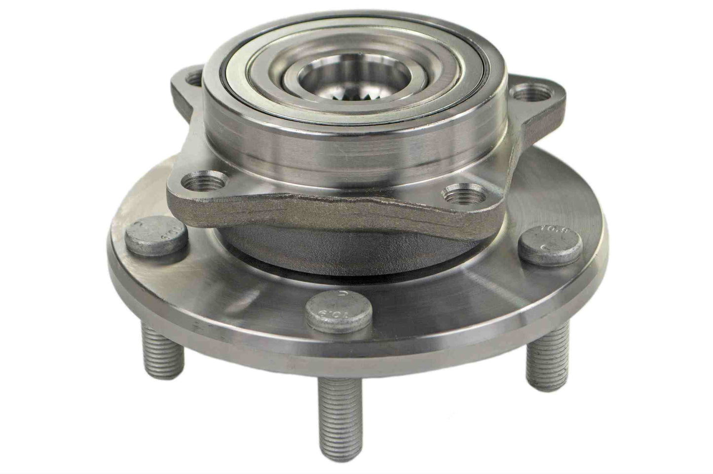 Side View of Front Wheel Bearing and Hub Assembly MEVOTECH H513157