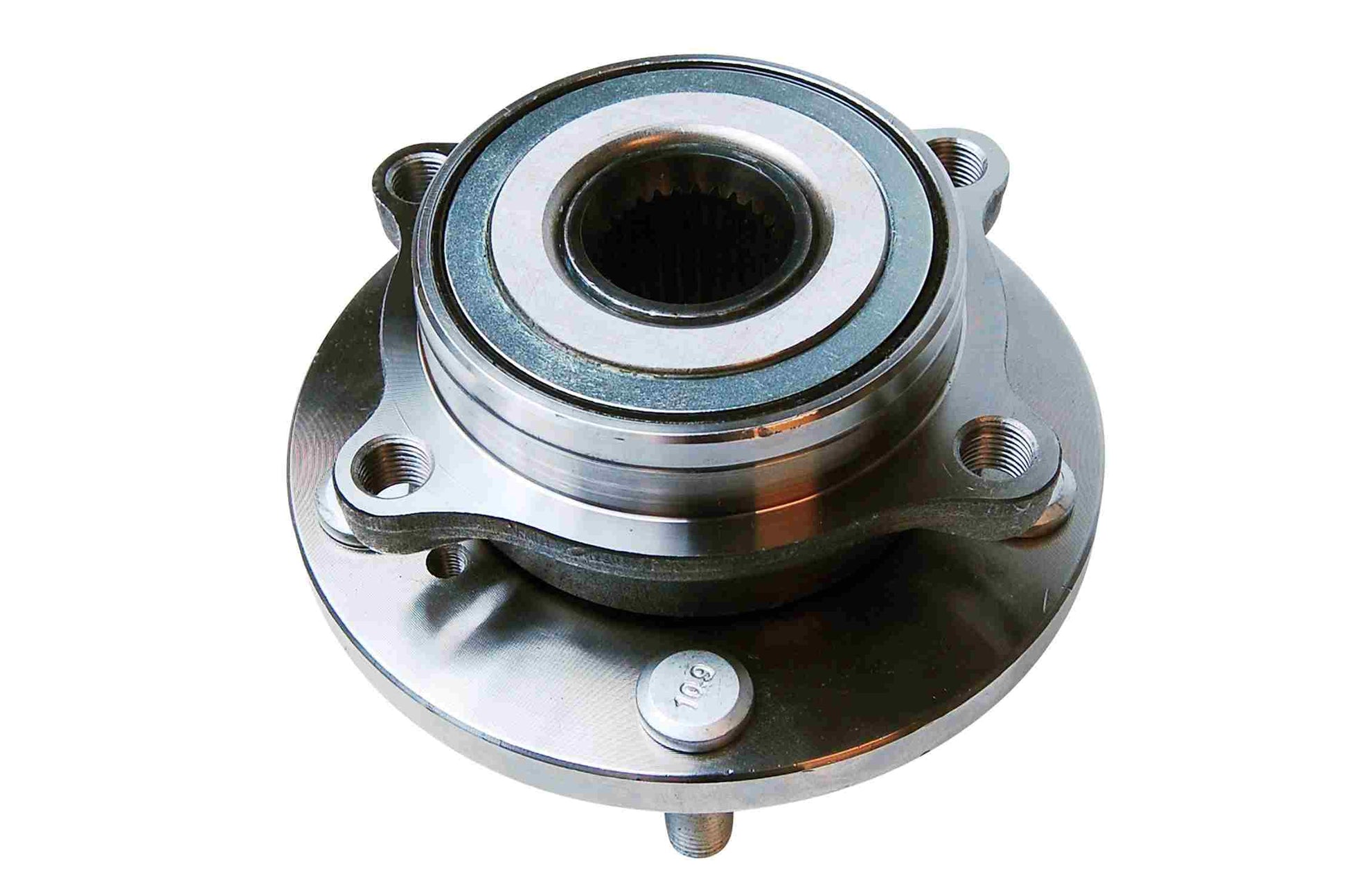 Front View of Front Wheel Bearing and Hub Assembly MEVOTECH H513219