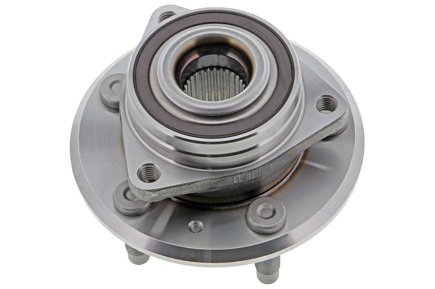 Front View of Front Wheel Bearing and Hub Assembly MEVOTECH H513282