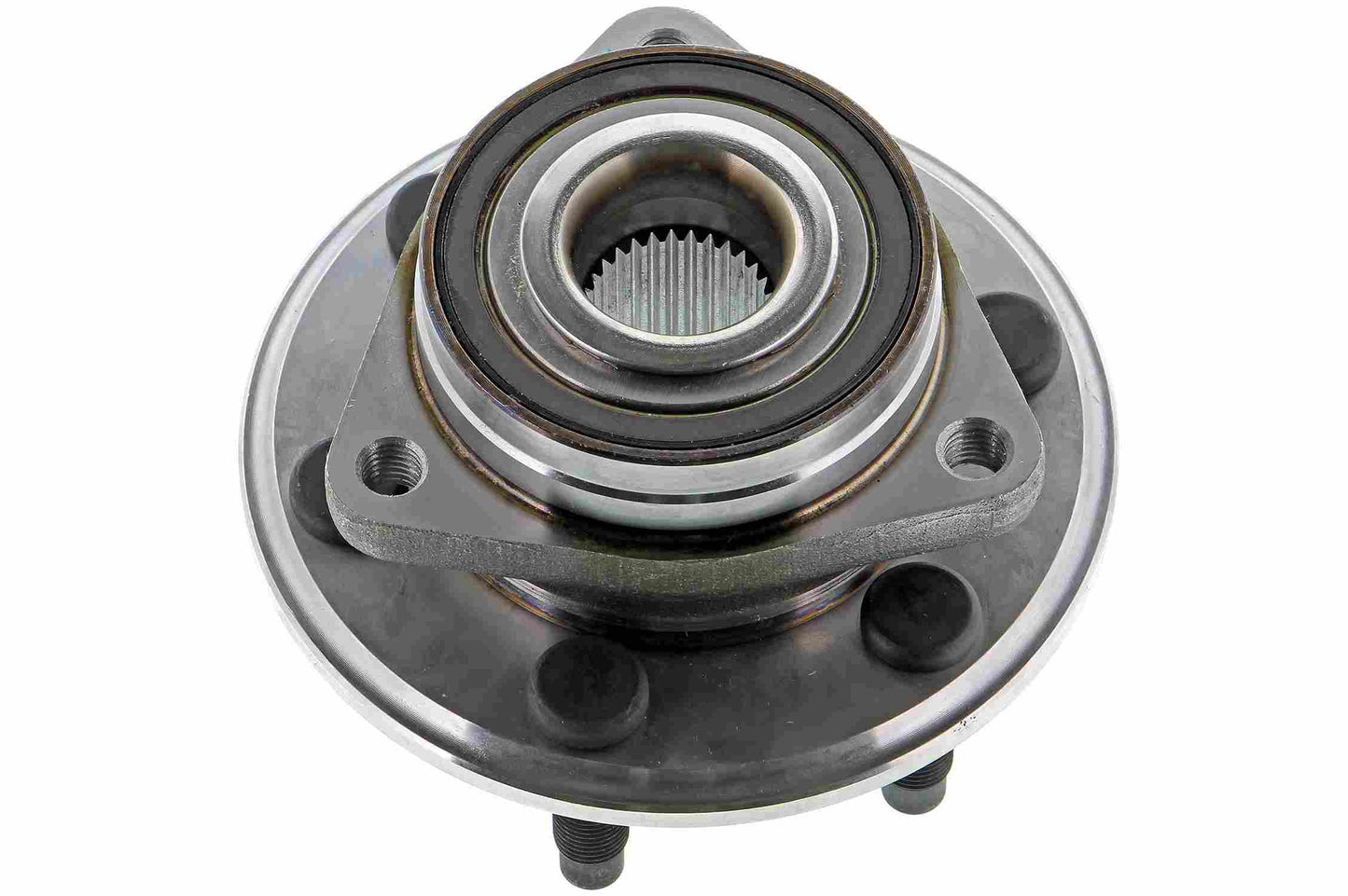 Front View of Rear Wheel Bearing and Hub Assembly MEVOTECH H513289