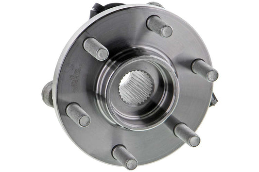 Back View of Front Wheel Bearing and Hub Assembly MEVOTECH H515065