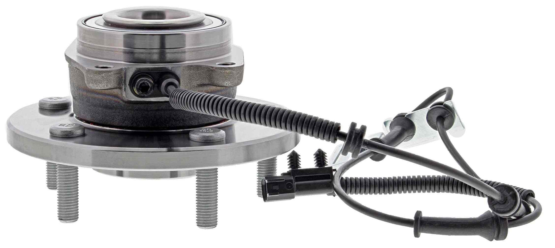 Side View of Front Wheel Bearing and Hub Assembly MEVOTECH MB25300