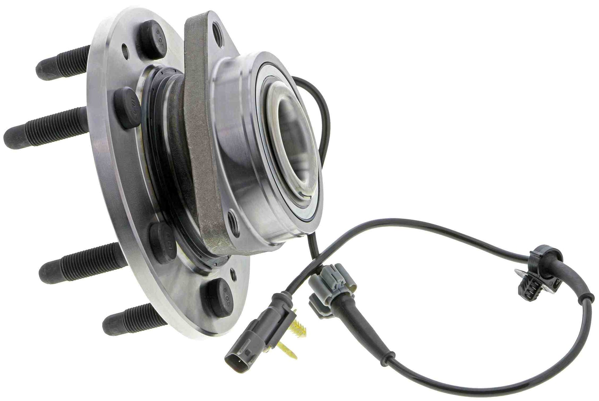 Angle View of Front Wheel Bearing and Hub Assembly MEVOTECH MB50302