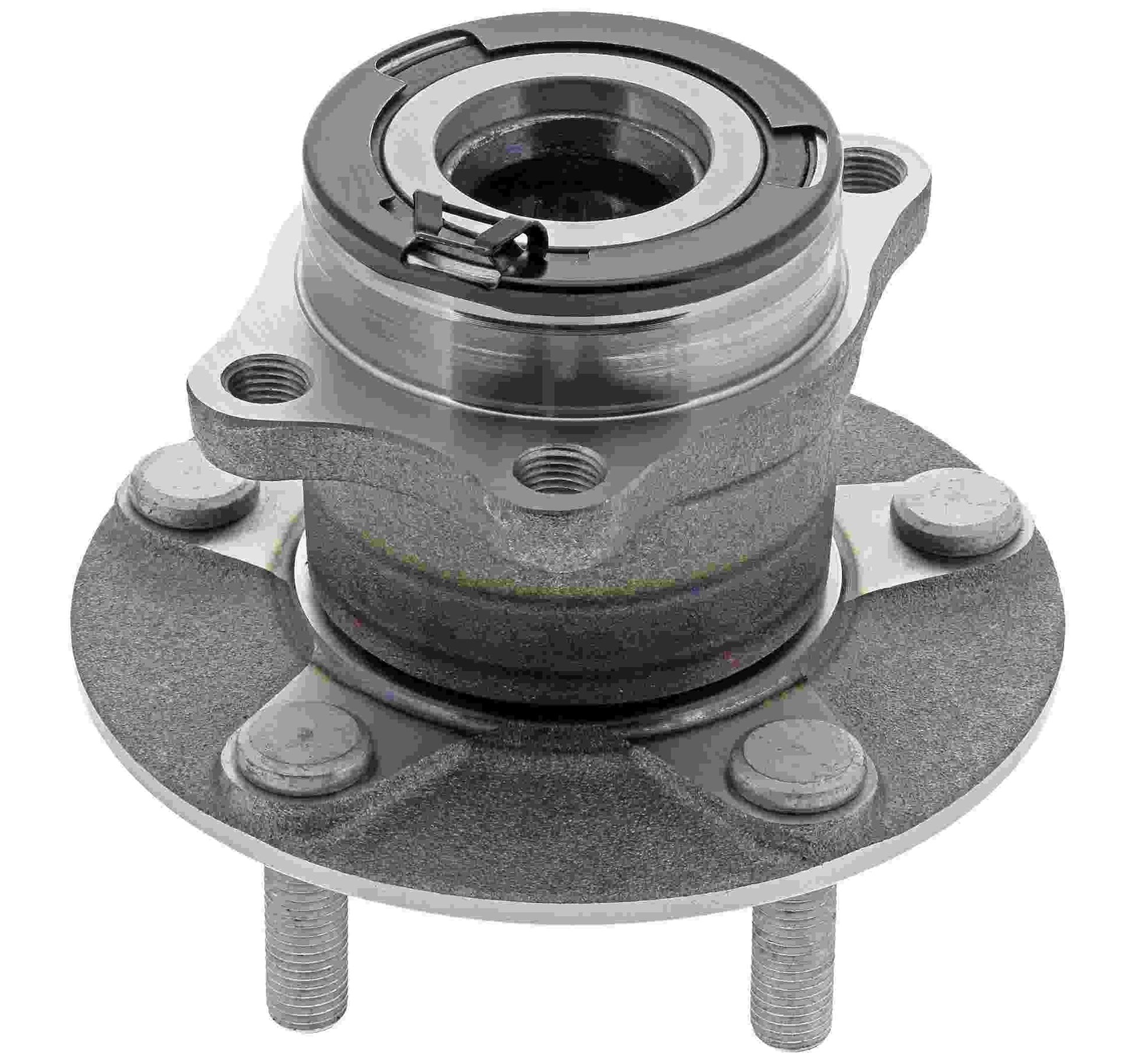 Front View of Rear Wheel Bearing and Hub Assembly MEVOTECH MB80305