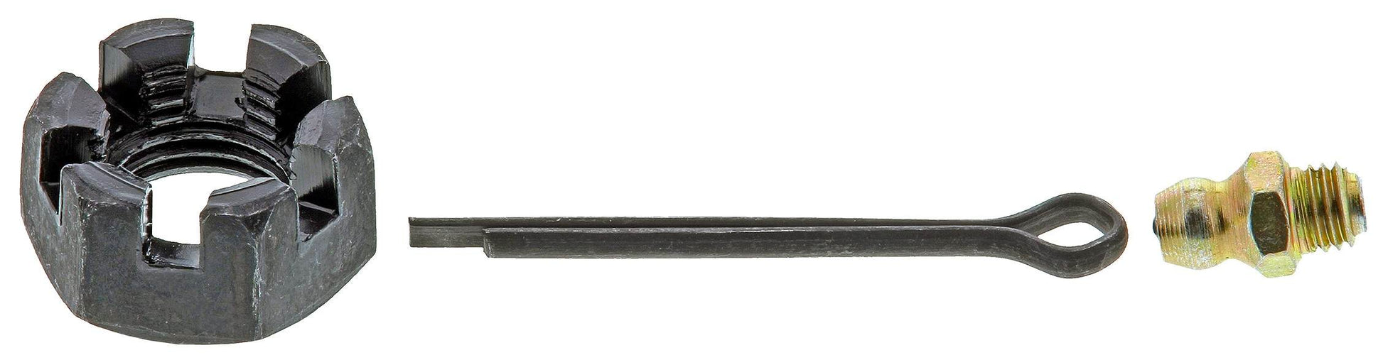 Hardware View of Front Left Steering Tie Rod End MEVOTECH MES3009R