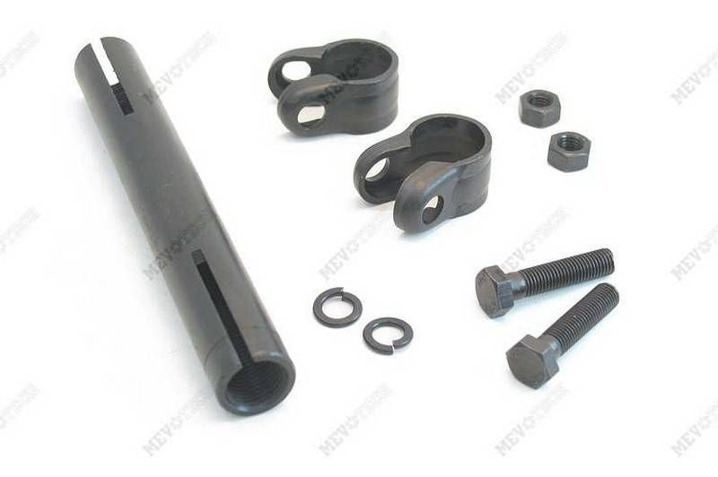 Angle View of Front Steering Tie Rod End Adjusting Sleeve MEVOTECH MES350S